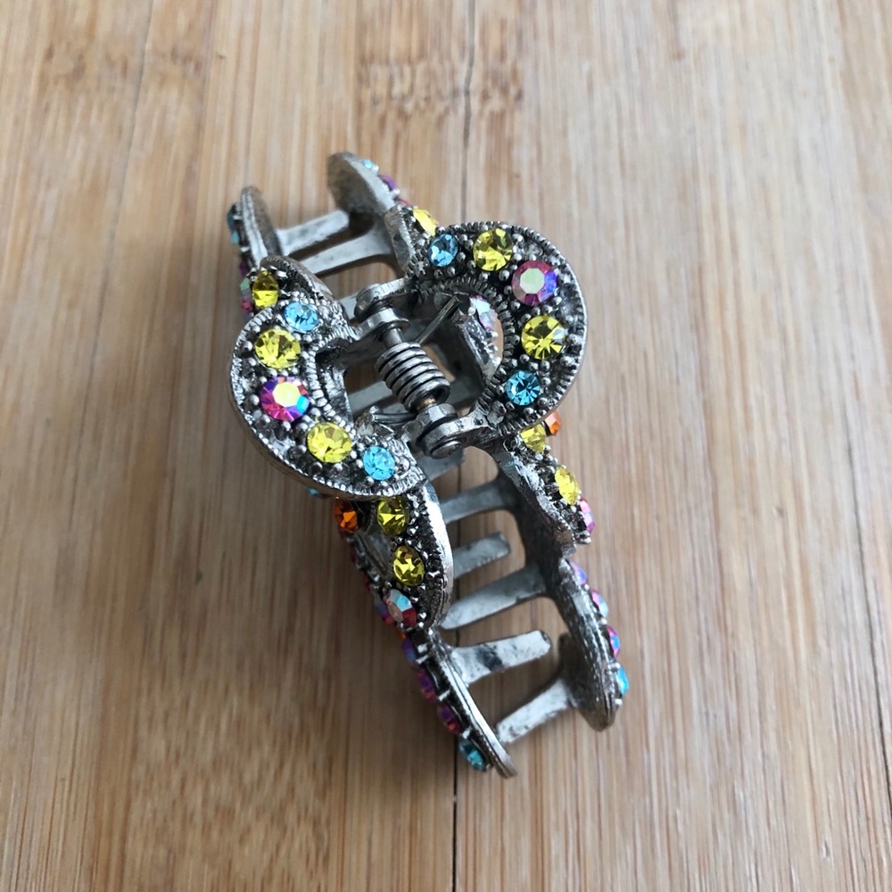 NWOT Rhinestone Hair Clip - Picture 2 of 3